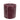 Kerze mit Stumpenform, Struktur und lilafarbenem Farbton, 80x80 | PTMD