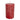 Kerze mit Stumpenform, Struktur und rubinrotem Farbton, 110x60 | PTMD