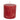 Kerze mit Stumpenform, Struktur und rubinrotem Farbton, 100x100 | PTMD
