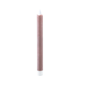 LED-Tafelkerze – Bewegliche Flamme, Paraffin Wachs, 22 cm hoch | PTMD