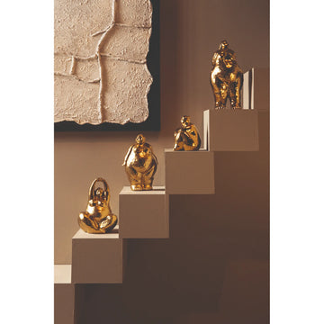 Statue – Frauen Design, Sitzende Form, Keramik Material, A – Oday | PTMD