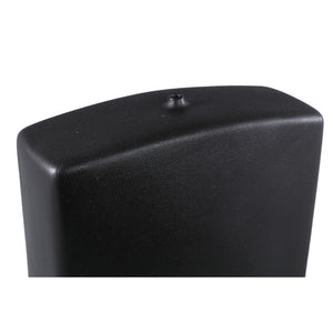 Vase – Rectangular Design, Ceramic Material, Black Color, S – Janettee | PTMD