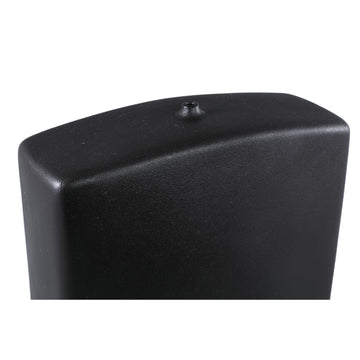 Vase – Rectangular Design, Ceramic Material, Black Color, S – Janettee | PTMD