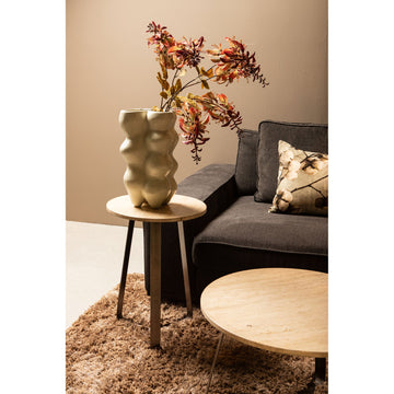 Couchtisch - Travertin, Rundform, Kleinformat – Micka | PTMD