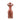 Figurine - Ceramic, handmade, brown, human form, sculptural decor, A – Amii | PTMD
