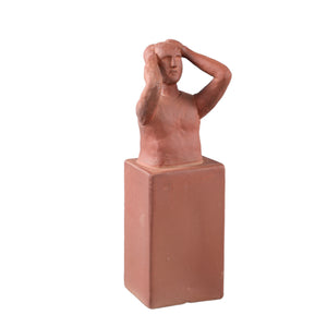 Statue – Mensch Design, Keramik Material, Braun, D – Amii | PTMD