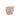 Blumentopf – Ovale Form, Gestempeltes Muster, Braune Farbe, S – Liselot | PTMD