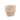 Blumentopf – Ovale Form, Gestempeltes Muster, Braune Farbe, M – Liselot | PTMD