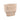 Blumentopf – Ovale Form, Gestempeltes Muster, Braune Farbe, L – Liselot | PTMD
