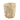Blumentopf - Runder Zement, Wellenlinien, Creme, Niedrig, XXL – Alexio | PTMD