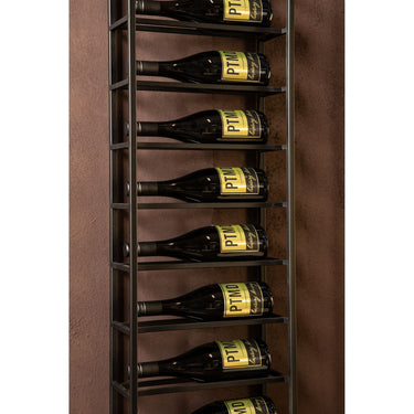 Weinregal – Eisen, rechteckig, schwarz, 12 Flaschen – Kentyn | PTMD