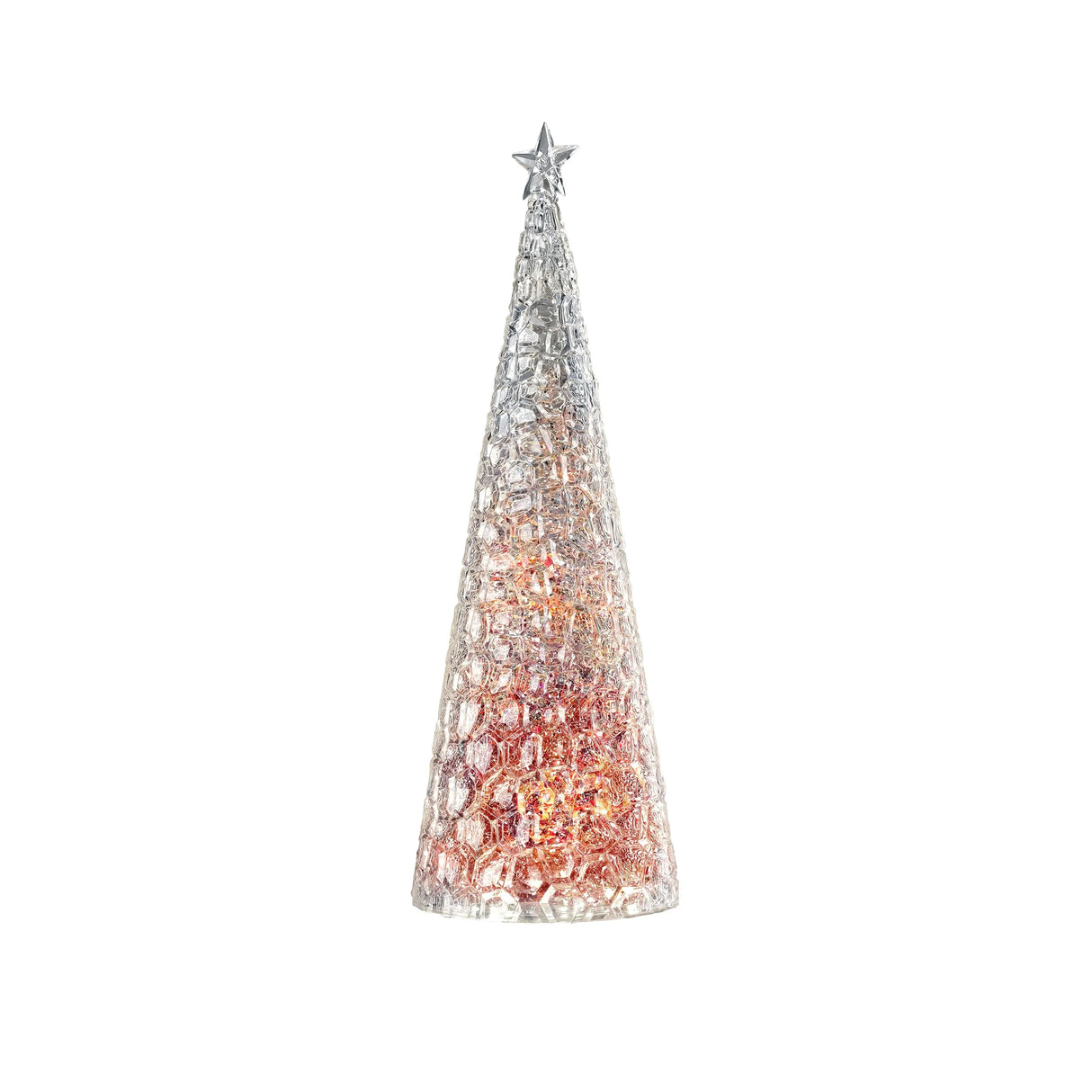 Table lamp with sparkling jewelry design, integrated LED lighting & elegant light staging – GLAMOR | Sompex