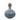 Statue - green glass body, brass lid, broad silhouette – Cherisee | PTMD