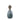 Statue - green glass body, brass lid, compact silhouette - Cherisee | PTMD