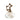 Sculpture - pearl-shaped design, glass body, brass lid, L – Maryan | PTMD