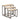 Beistelltisch – Travertin Stein, Rechteckige Form, Stabiles Design, Schwarz – Zoah | PTMD