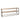 Beistelltisch – Travertin Stein, Doppel Ebene, Stabiles Design, Schwarz – Zoah | PTMD