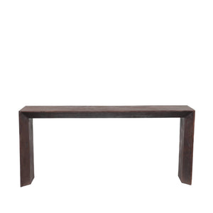Side Table – Mango Wood, Rectangular, Brown, Handmade, Hand-Finished – Kyro | PTMD