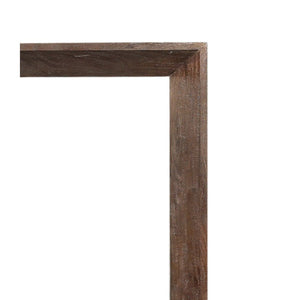 Wandspiegel – Akazienholz, Rechteckige Form, Massiver Rahmen, Braun, L – Kyro | PTMD