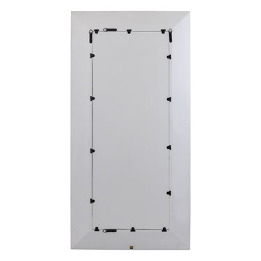 Spiegel – Modernes Design, Rechteckige Form, MDF Material, Weiß Gold – Chinasa | PTMD