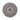 Wandpaneel aus MDF mit runder Form, geschnitzter Struktur und Braun-Finish, S – Farris | PTMD