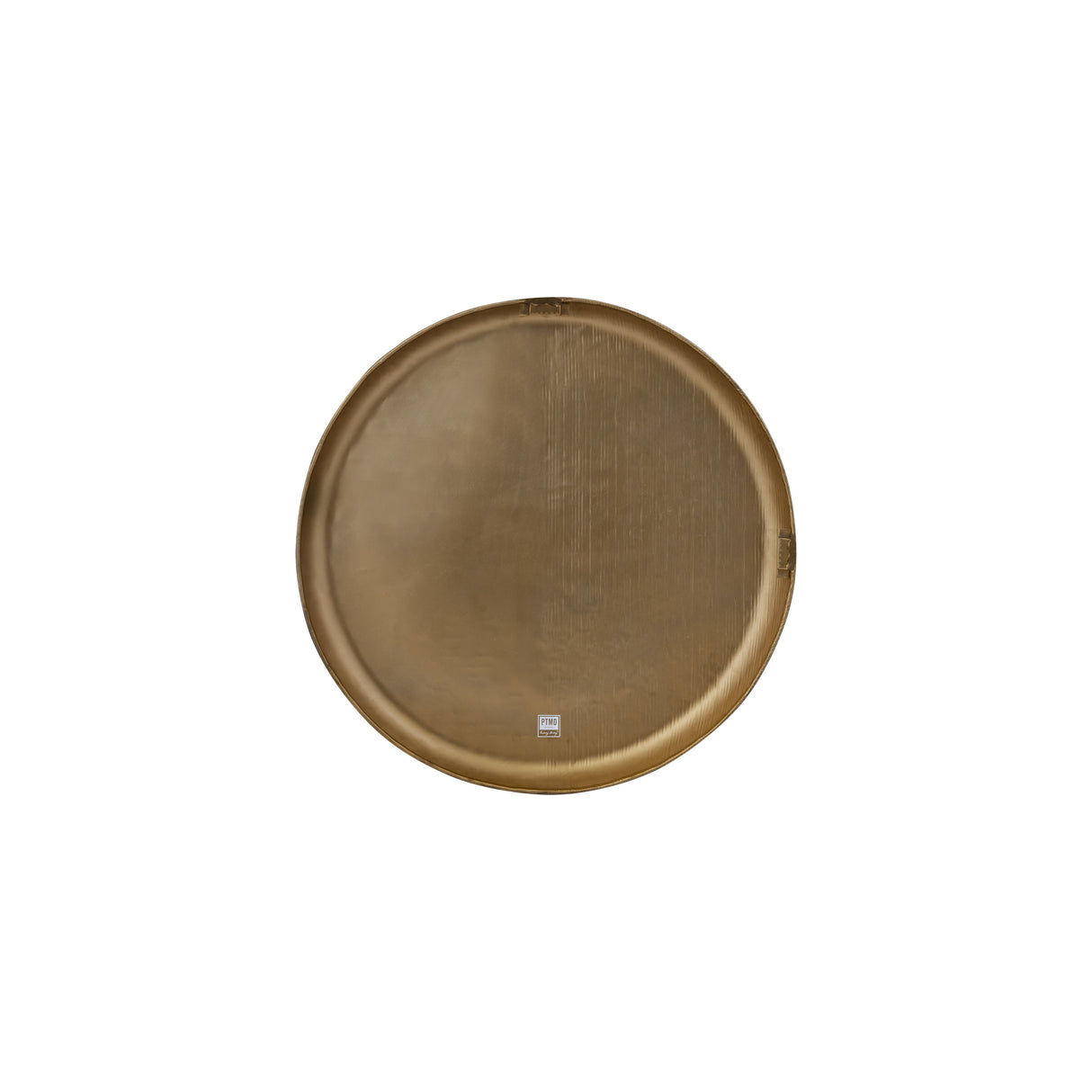 Wall Panel – Ribbed Surface, Aluminum Metal, Antique Gold Look, S – Jowad | PTMD