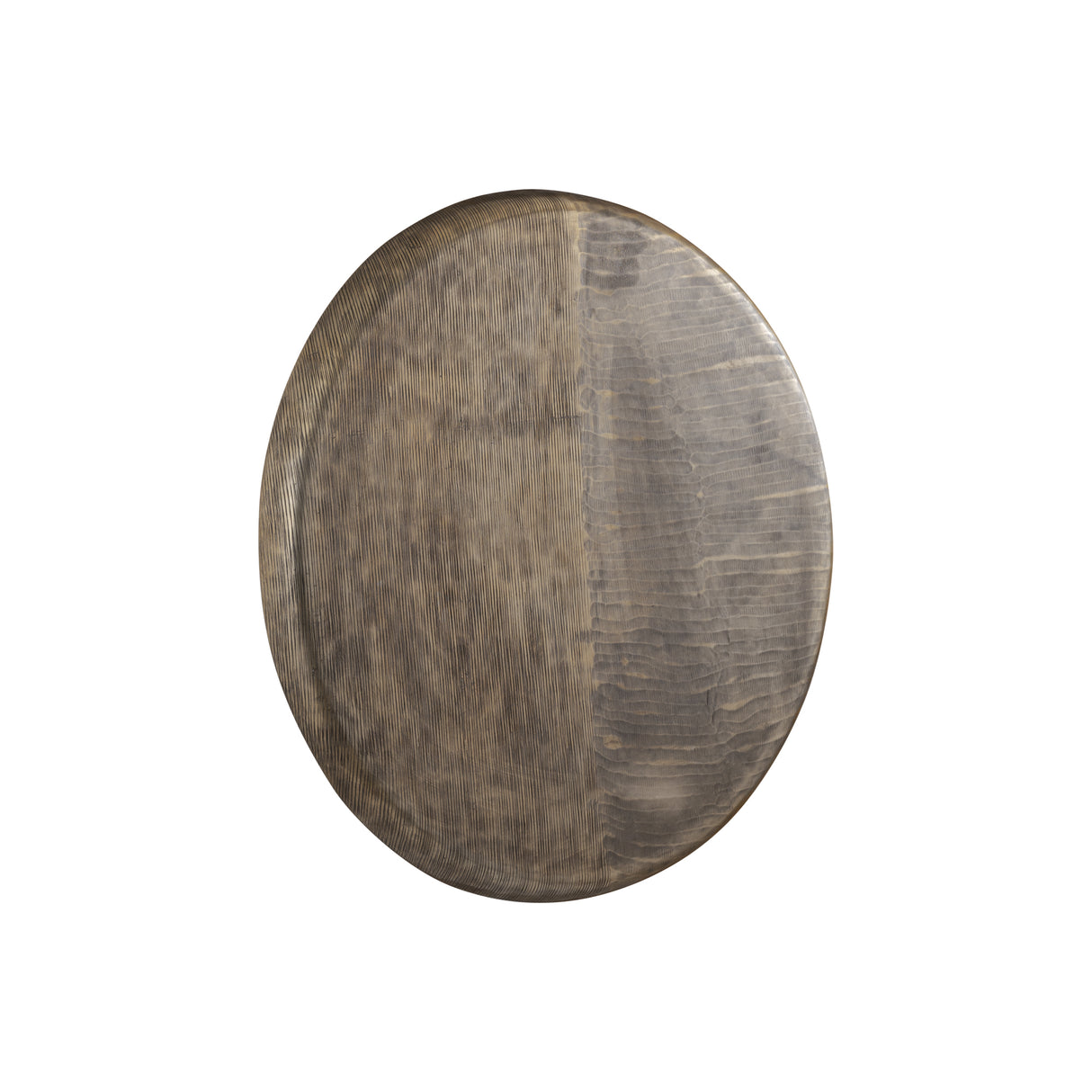 Wall Panel – Ribbed Surface, Aluminum Metal, Antique Gold Look, M – Jowad | PTMD
