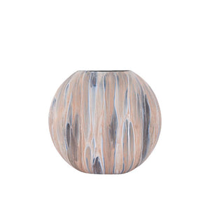Topf – Eisen, Mattes Finish, Ovale Form, Braun, S – Meriko | PTMD