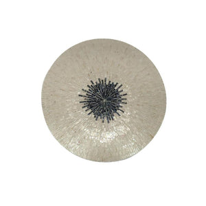 Wall Panel – Shell-Look Design, Round Shape, Bamboo Texture, S – Vojtech | PTMD
