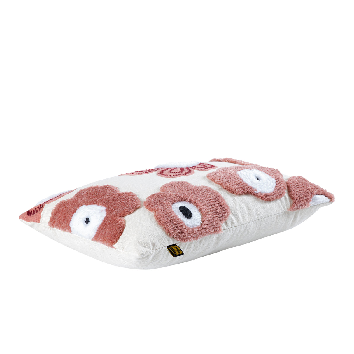 Kissen – Baumwollstoff Weich, Blumen Stickerei, Rechteckige Form – Primuse | PTMD