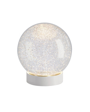 Dekoleuchte – Glitzer bewegt, LED warm, Acryl klar - Glamor Bauble | Sompex