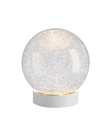 Dekoleuchte – Glitzer bewegt, LED warm, Acryl klar - Glamor Bauble | Sompex