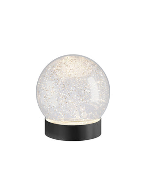 Dekoleuchte – Glitzer bewegt, LED warm, Acryl klar - Glamor Bauble | Sompex
