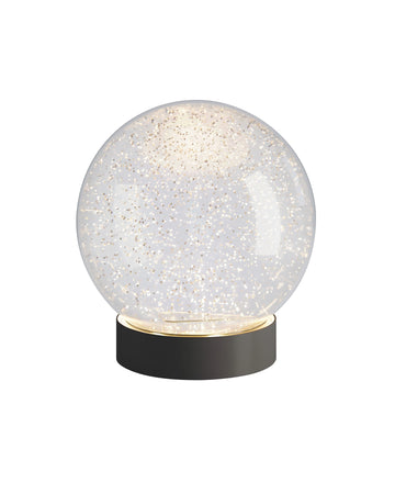 Dekoleuchte – Glitzer bewegt, LED warm, Acryl klar - Glamor Bauble | Sompex
