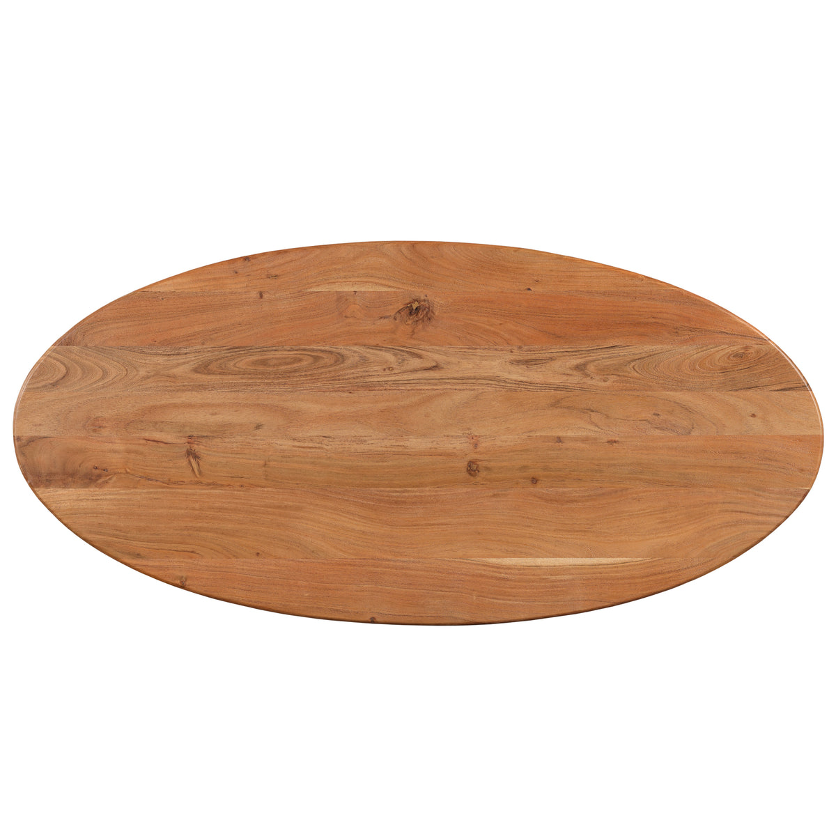 Coffee Table – Acacia Wood Top, Oval Design, Natural Finish – Nemo | PTMD