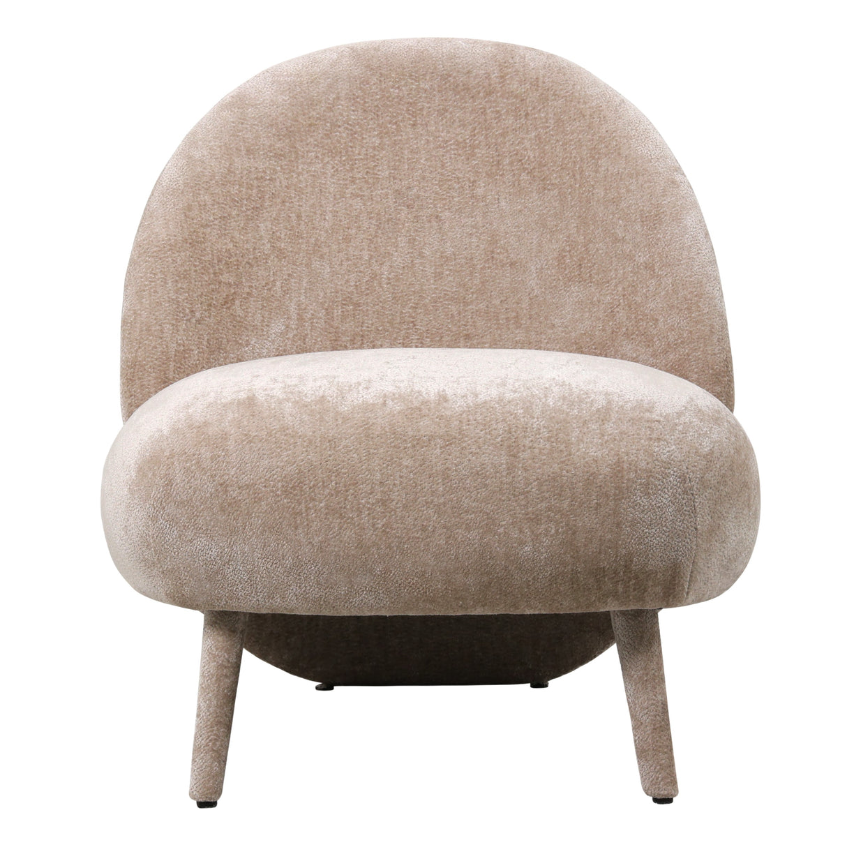 Sessel – Aphrodite Stoffbezug, Beige Oberfläche, Kompakte Formgebung – Eonas | PTMD