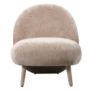 Sessel – Aphrodite Stoffbezug, Beige Oberfläche, Kompakte Formgebung – Eonas | PTMD