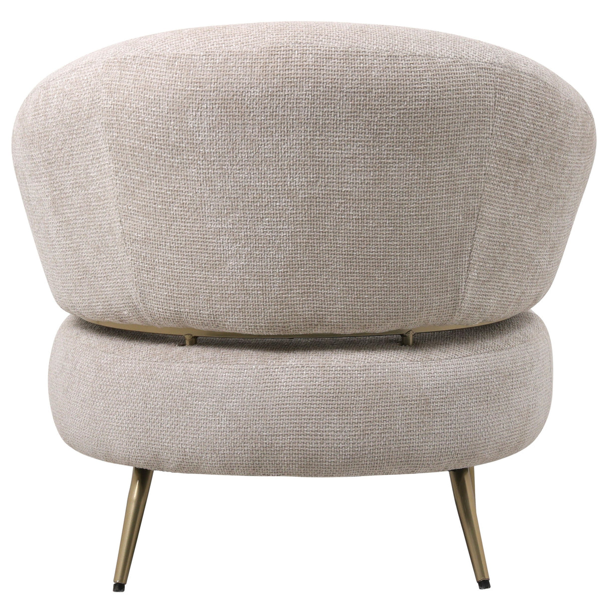 Armchair – Legacy Fabric Upholstery, Dove Finish, Upholstered Seat – Franklyn | PTMD