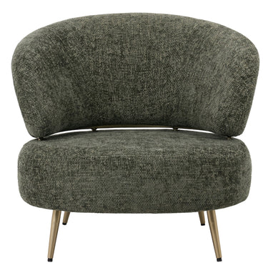 Sessel – Legacy Stoffbezug, Oliv Oberfläche, Gepolsterte Sitzfläche – Franklyn | PTMD
