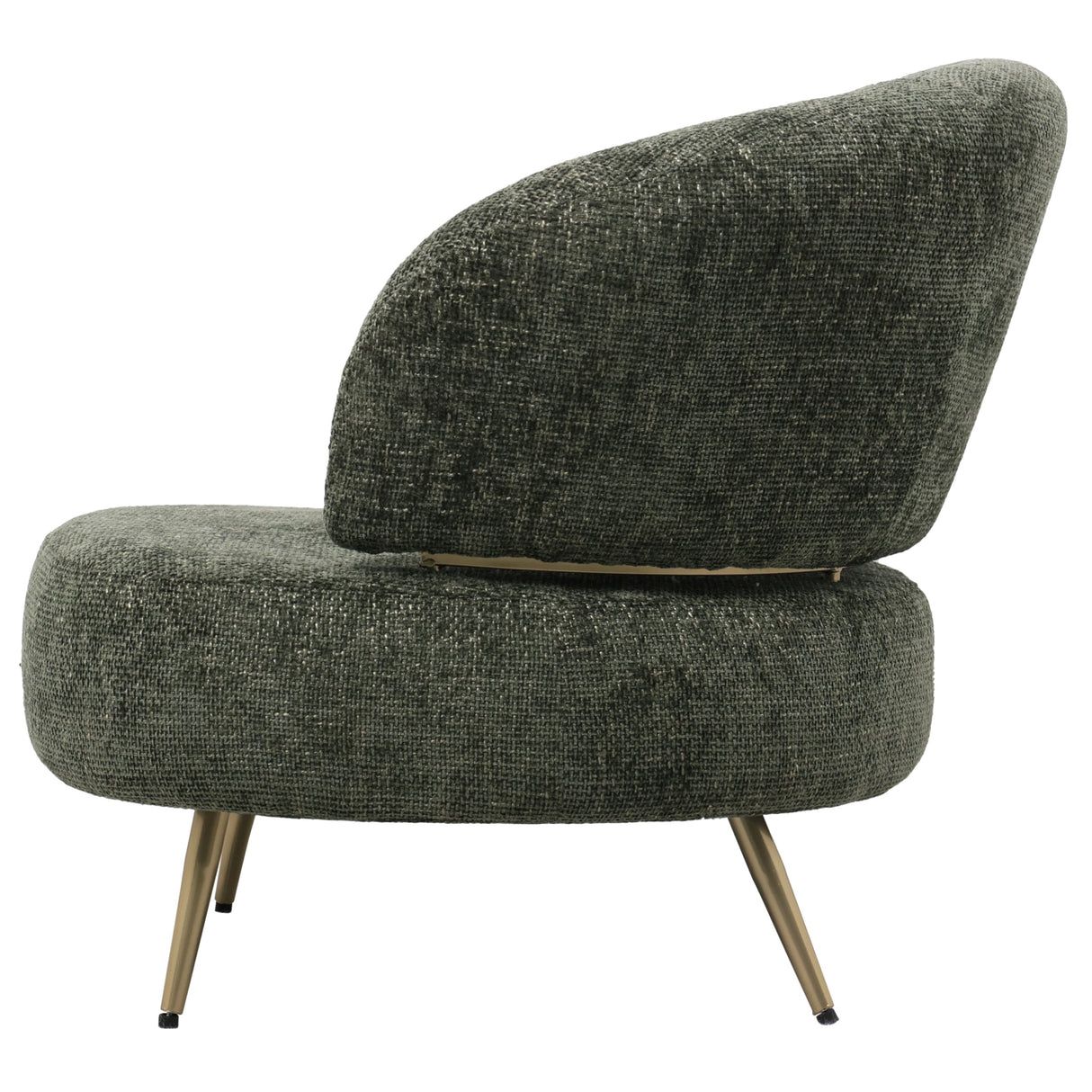 Sessel – Legacy Stoffbezug, Oliv Oberfläche, Gepolsterte Sitzfläche – Franklyn | PTMD