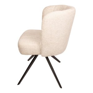 Dining Chair – Dove Tone, Legacy Fabric, Modern Design – Odin | PTMD