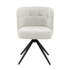 Dining Chair – Dove Tone, Legacy Fabric, Modern Design – Odin | PTMD