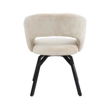 Esszimmerstuhl – Beige Farbton, Symphony Stoff, Modernes Design – Aranea | PTMD
