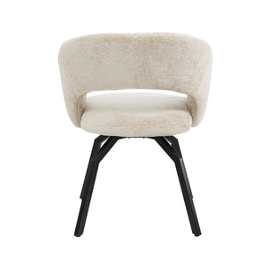 Esszimmerstuhl – Beige Farbton, Symphony Stoff, Modernes Design – Aranea | PTMD