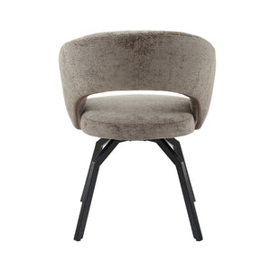 Esszimmerstuhl – Mokka Farbton, Symphony Stoff, Modernes Design – Aranea | PTMD