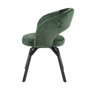 Esszimmerstuhl – Grüner Farbton, Symphony Stoff, Modernes Design – Aranea | PTMD