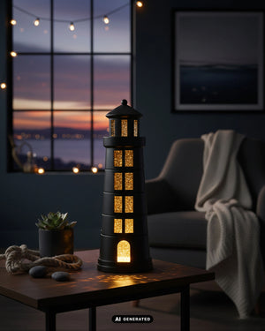 Dekoleuchte – Glitzer bewegt, LED warm - Glamor | Sompex