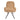 Esszimmerstuhl – Fellstoff Polsterung, Metallgestell, Brauner Farbton – Leander | PTMD