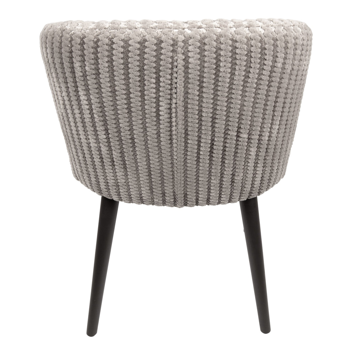Esszimmerstuhl – Daisy Stoffbezug, Beige Oberfläche, Dunkelbraune Holzbeine – Fiori | PTMD