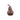 Statue - Ceramic, handmade, brown, pumpkin shape, sculptural decor, small – Julija | PTMD